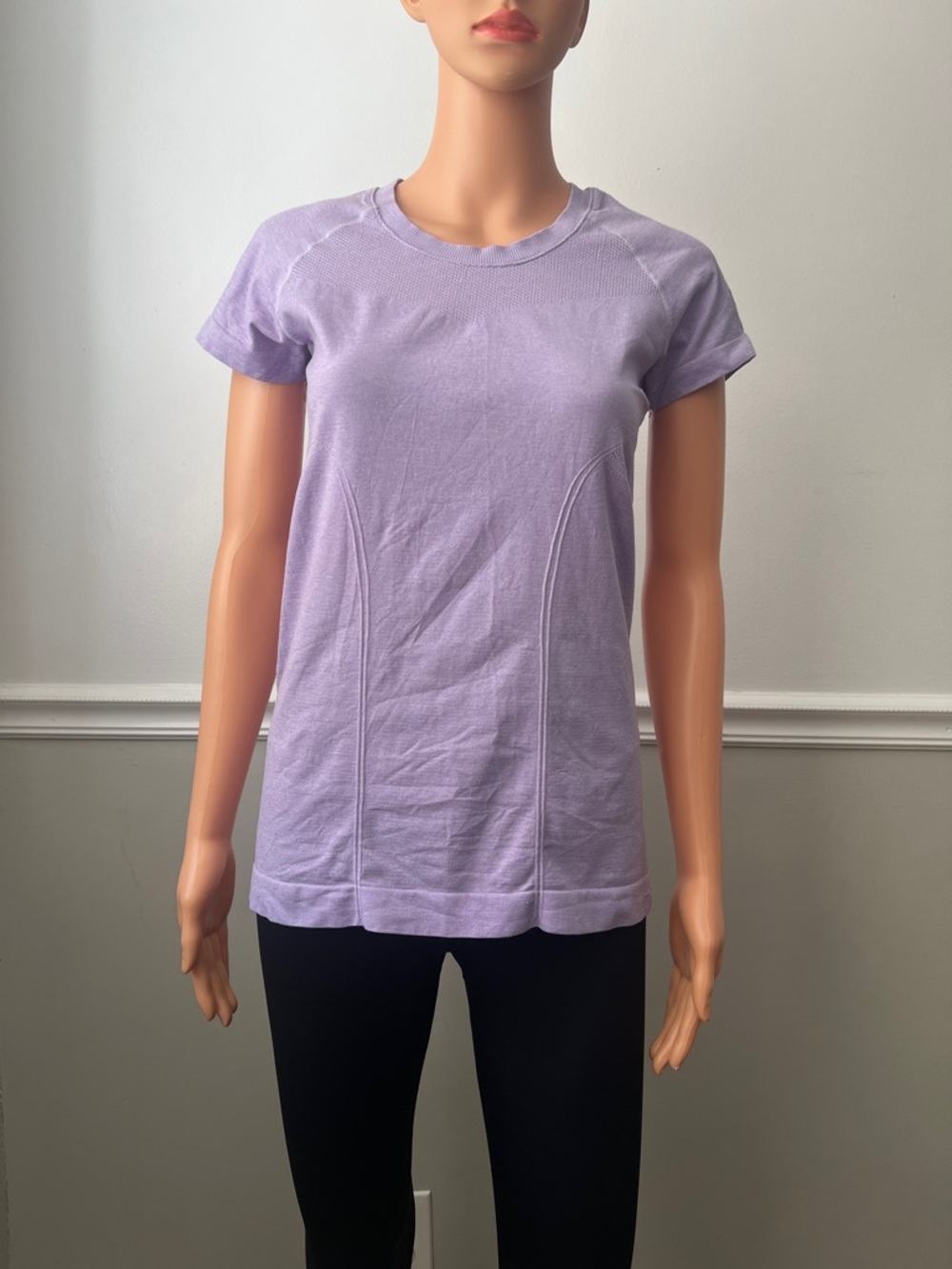 Zella Lilac Short Sleeve Active Top